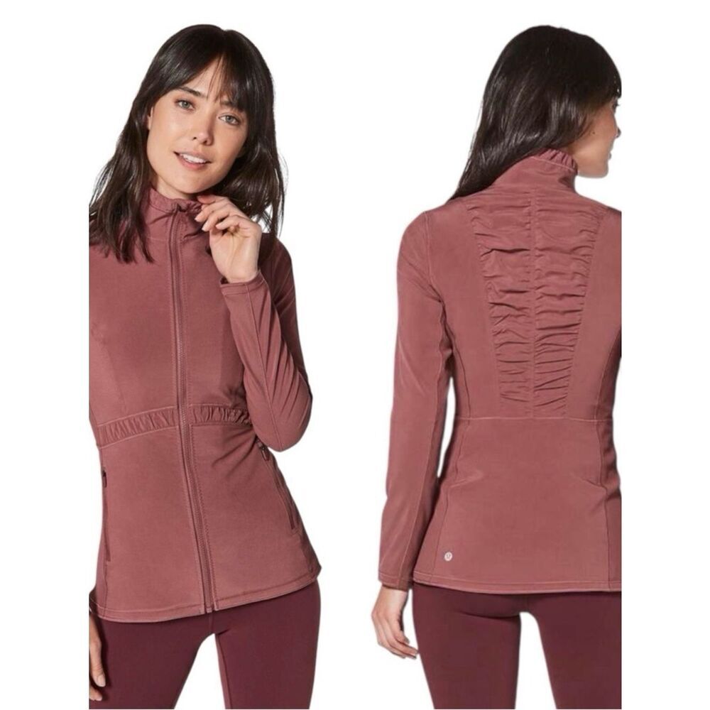 Lululemon Round Trip Jacket – Merlot / Dashing Purple – Size 12